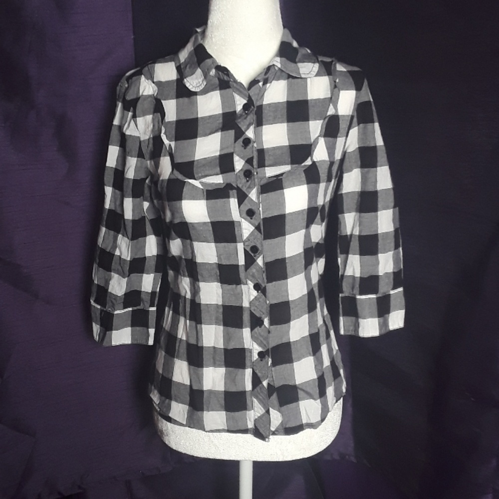 Plaid fleece
